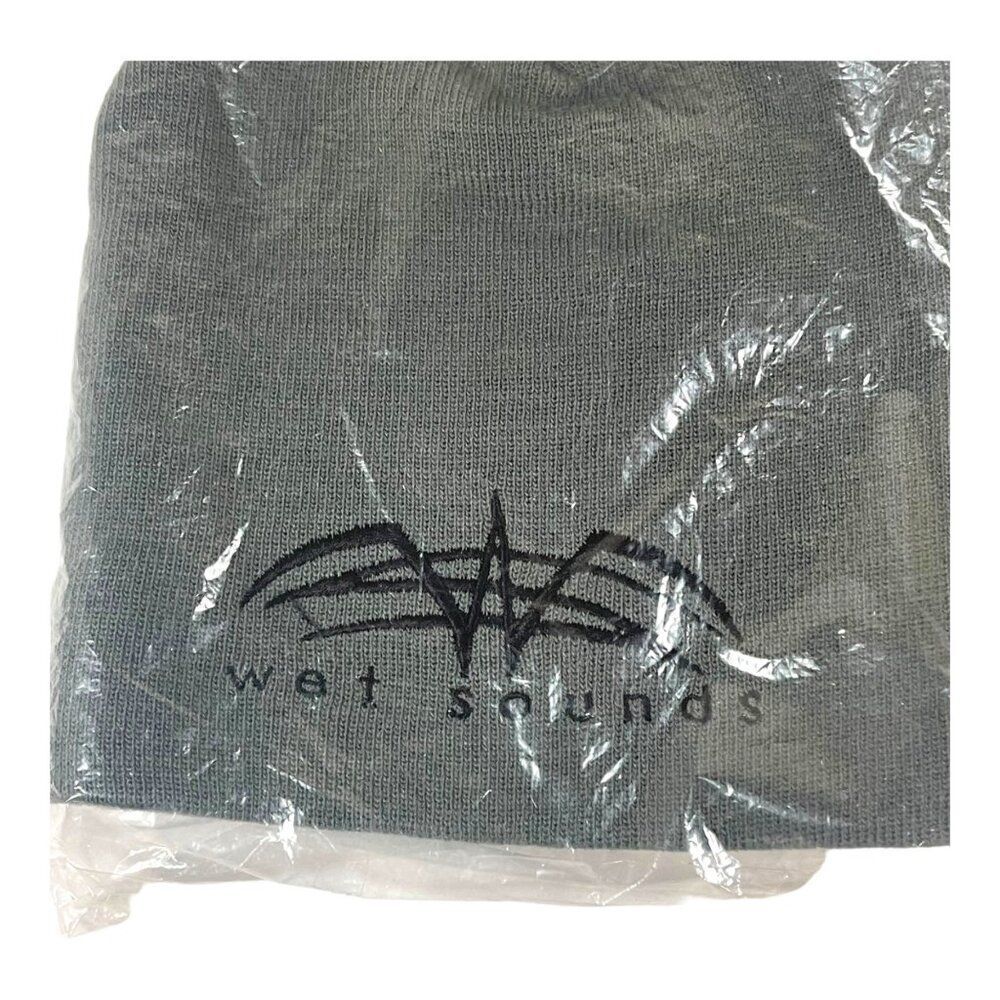 Wet Sounds Gray Beanie Black Logo Advertising Promo RARE Fishing Boating Sports